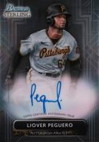 2022 Bowman Sterling Prospect Autographs #PALP Liover Peguero Baseball Card