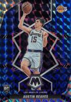 2021 Panini Mosaic #241 Austin Reaves Blue Mosaic Basketball Card