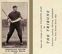 1916 Altoona Tribune #109 Sherry Magee Baseball Card