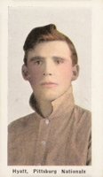 1910 Sporting Life # Ham Hyatt Baseball Card