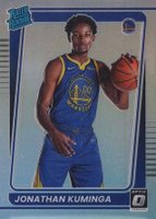 2021 Panini Donruss Optic #190 Jonathan Kuminga Holo Basketball Card