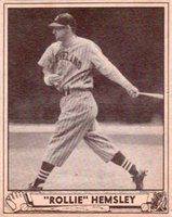 1940 Play Ball #205 Rollie Hemsley Baseball Card
