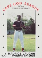 1988 P&L Cape Cod League #93 Mo Vaughn Baseball Card