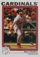 2004 Topps  #40 Albert Pujols Baseball Card