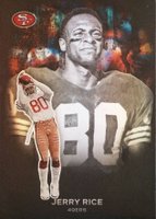 2022 Panini Prizm Profiles #P18 Jerry Rice Football Card