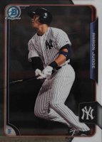 2015 Bowman Draft #150 Aaron Judge Chrome Baseball Card