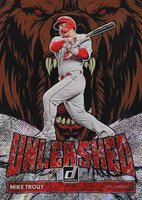 2022 Panini Donruss Unleashed #UL3 Mike Trout Rapture Baseball Card