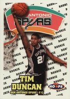 1997 Hoops #166 Tim Duncan Basketball Card