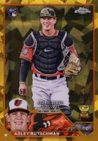 2023 Topps Chrome Update Sapphire Edition #275 Adley Rutschman Gold Baseball Card