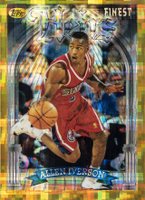 1996 Finest #280 Allen Iverson Refractor Basketball Card