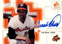 1999 SP Signature Autographs #FR Frank Robinson Baseball Card