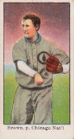 1909 American Caramel # Mordecai Brown Chicago Baseball Card