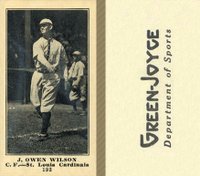1916 Green-Joyce #192 J. Owen Wilson Baseball Card