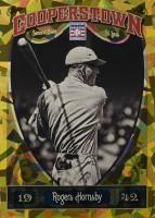 2013 Panini Cooperstown #6 Rogers Hornsby Gold Crystal Shard Baseball Card