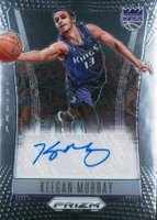 2023 Panini Prizm Deca Signatures #DSKEE Keegan Murray Basketball Card