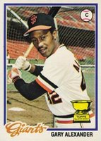 1978 Topps #624 Gary Alexander Baseball Card