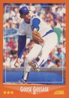1988 Score Traded #14T Goose Gossage Baseball Card