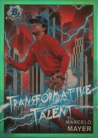 2023 Bowman Draft Transformative Talent #TT6 Marcelo Mayer Green Baseball Card