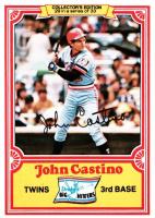 1981 Drake's #29 John Castino Baseball Card