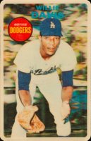 1968 Topps 3-D # Willie Davis Baseball Card
