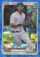 2020 Bowman Draft #BD180 Riley Greene Baseball Card