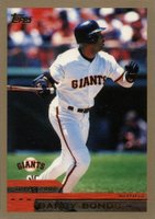 2000 Topps #250 Barry Bonds Baseball Card