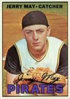 1967 Topps #379 Jerry May Baseball Card