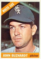 1966 Topps #245 John Buzhardt Baseball Card