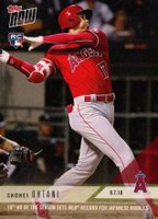 2018 Topps Now  #697 Shohei Ohtani Baseball Card