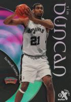 1998 Skybox E-X Century  #7 Tim Duncan Basketball Card