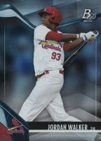 2021 Bowman Platinum Top Prospects #TOP34 Jordan Walker Baseball Card