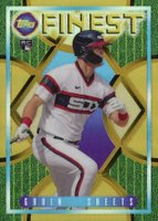 2022 Topps Finest Flashbacks #20 Gavin Sheets Gold Refractor Baseball Card