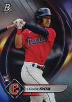 2022 Bowman Platinum #66 Steven Kwan Baseball Card