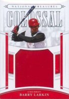 2020 Panini National Treasures Colossal Materials #BL Barry Larkin Baseball Card