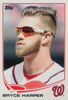 2013 Topps #1 Bryce Harper Sunglasses Baseball Card