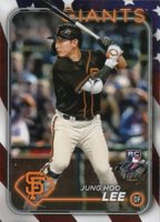 2024 Topps #691 Jung Hoo Lee Independence Day Baseball Card