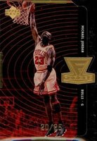 1998 Upper Deck Forces #F1 Michael Jordan Gold Basketball Card