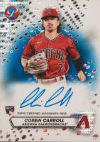 2023 Topps Pristine Pristine Autograph #PACC Corbin Carroll Blue Baseball Card