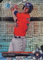 2017 Bowman Mega Box Chrome Prospects #BCP28 Kyle Tucker Baseball Card