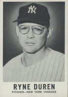 1960 Leaf #22 Ryne Duren Baseball Card