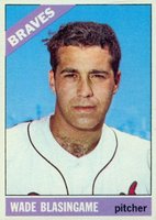 1966 Topps #355 Wade Blasingame Baseball Card