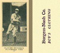 1916 Burgess-Nash Co. #77 Roy Hartzell Baseball Card