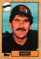 1987 Topps Tiffany #428 Bruce Bochy Baseball Card