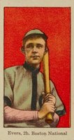 1911 Kotton # Johnny Evers Boston Baseball Card