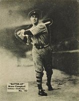 1934 Batter Up #152 Bruce Campbell Baseball Card