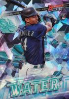 2022 Bowman's Best Elements of Excellence #EE4 Julio Rodriguez Atomic Refractor Baseball Card