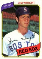 1980 Topps #524 Jim Wright Baseball Card