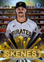 2025 Bowman Hobby Stars #HS13 Paul Skenes Baseball Card