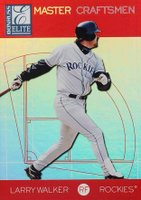 1998 Donruss Elite Craftsmen #29 Larry Walker Master Craftsmen Baseball Card