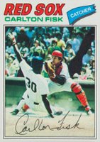 1977 Topps #640 Carlton Fisk Baseball Card